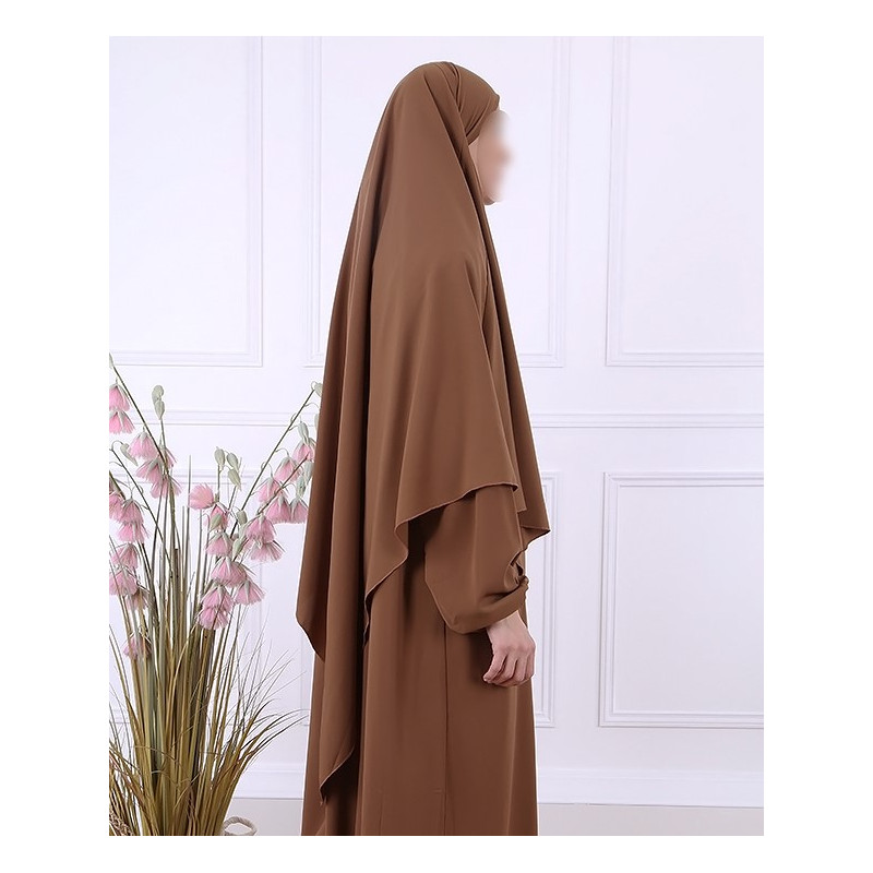 Khimar - Praline - Microfibre Royal - Jamila - 2569K1R