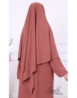 Khimar - Saumon - Microfibre Royal - Jamila - 2313K1R