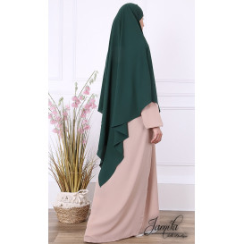 Khimar - Vert Sapin - Microfibre Royal - Jamila - 1329K1R