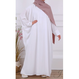 Abaya Papillon - Lilas - Microfibre Léger - Jamila