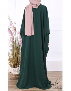 Abaya Papillon - Vert Sapin - Royal - Jamila - 1329APRY