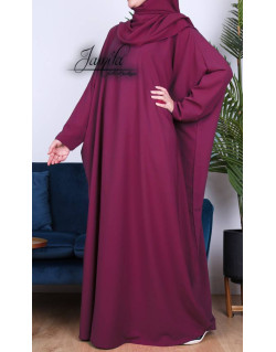Abaya Papillon - Fushia foncé - Royal - Jamila
