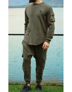 Ensemble Sarouel et Sweat Kaki, Survêtement Qaba'il : Sniper