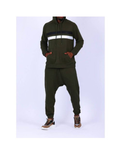 Ensemble Harvard 2 - Sweat Capuche et Saroual- Kaki foncé - N3 - Na3im - NIII - New 2021