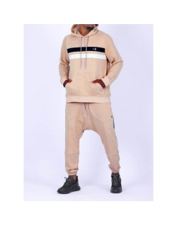 Ensemble Harvard 2 - Sweat Capuche et Saroual- Taupe - N3 - Na3im - NIII - New 2021