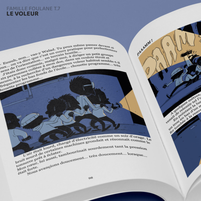 La Famille Foulane T. 7 - BD : Le Voleur - Norédine Allam - Edition Du Bdouin