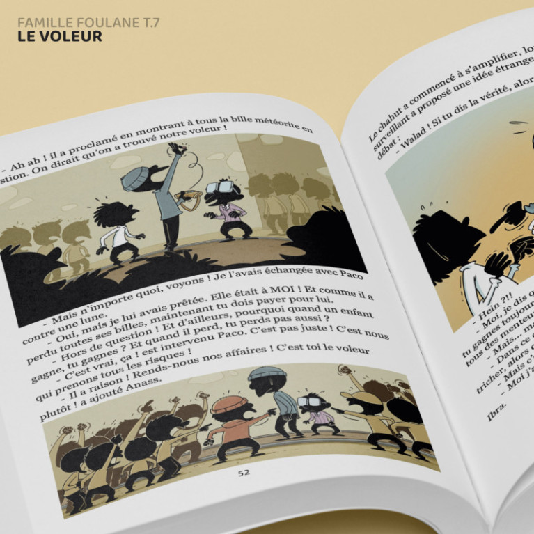 La Famille Foulane T. 7 - BD : Le Voleur - Norédine Allam - Edition Du Bdouin