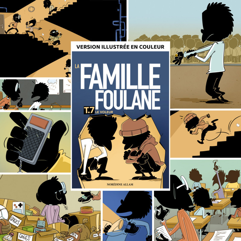 La Famille Foulane T. 7 - BD : Le Voleur - Norédine Allam - Edition Du Bdouin