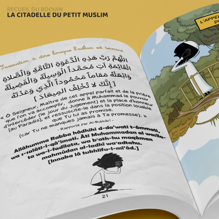 Citadelle du Petit Muslim - Français Arabe Phonétique -Edition du Bdouin