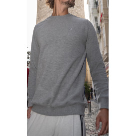 Pull Col Montant Qaba'il : Taupe