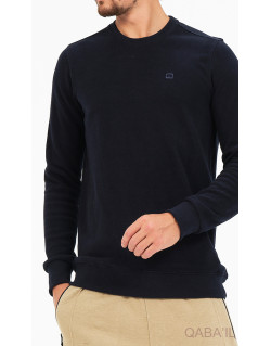 Pull Col Rond Navy Blue Qaba'il : W24
