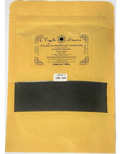 Poudre de Nigelle Habachiya - Ethiopie - Grade A pureté 99% certifiée -Moulu à Partir de la Graine- 100 gr - Nigelle Source