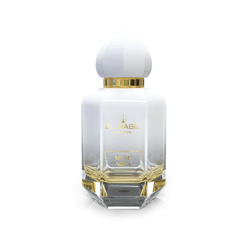 Musc Aqua 50 ml - Vaporisateur - Eau de Parfum : Masculin El Nabil
