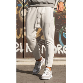 Sarouel Qaba'il Gris Clair : Pants City