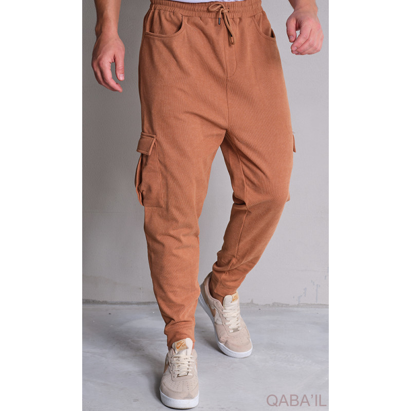 Sarouel Cargo Camel - Qaba'il : Cargo Flex