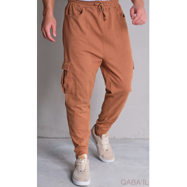 Sarouel Cargo Camel - Qaba'il : Cargo Flex