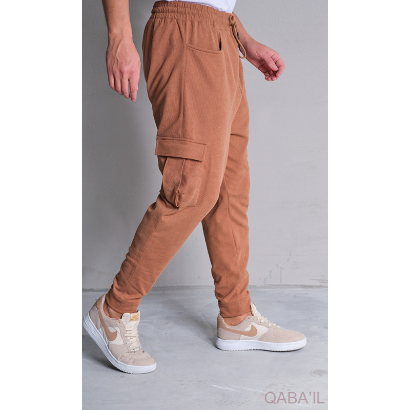 Sarouel Cargo Camel - Qaba'il : Cargo Flex