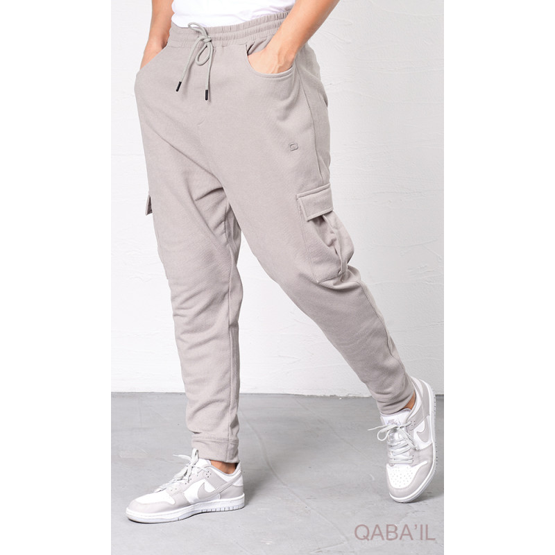 Sarouel Cargo Gris - Qaba'il : Cargo Flex