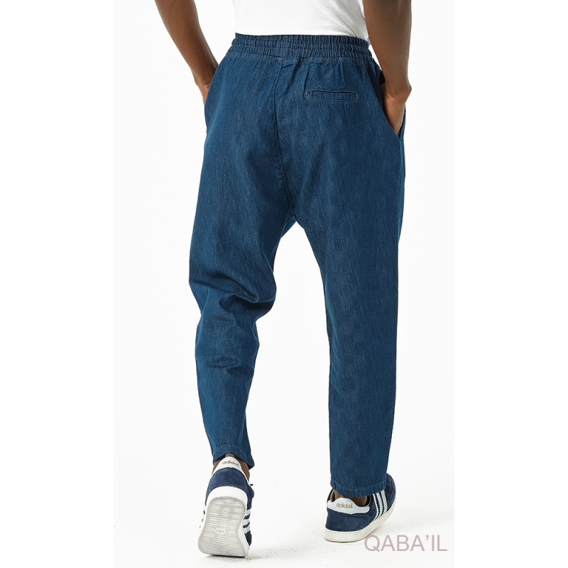 Sarouel Bleu Jean Brut - Qaba'il : Jean Urban Classik