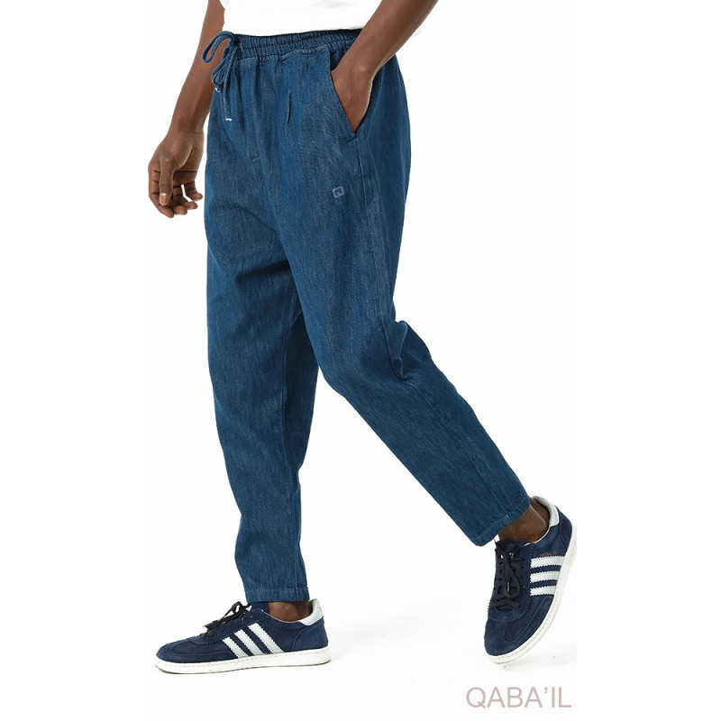 Sarouel Bleu Jean Brut - Qaba'il : Jean Urban Classik