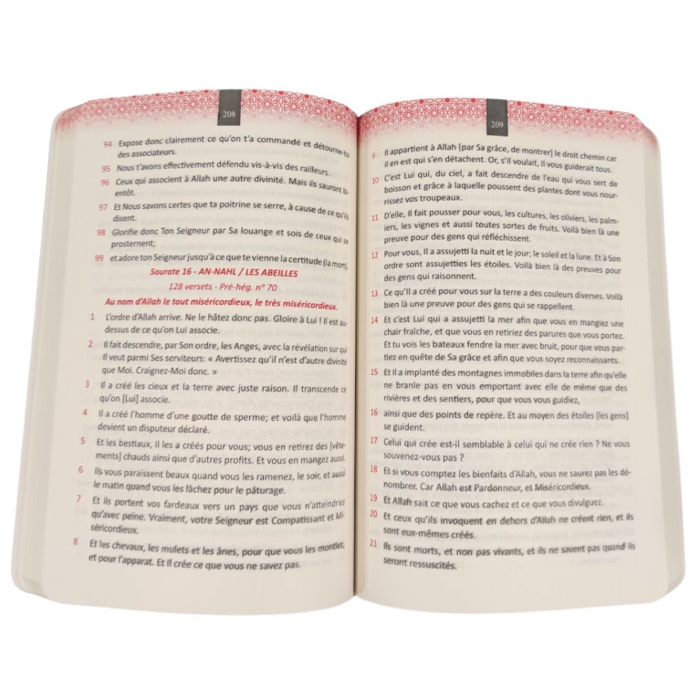 Coran Traduction Uniquement en Français - Noir - Tailles : 13,50 x 20 cm - Éditions Sanadi 