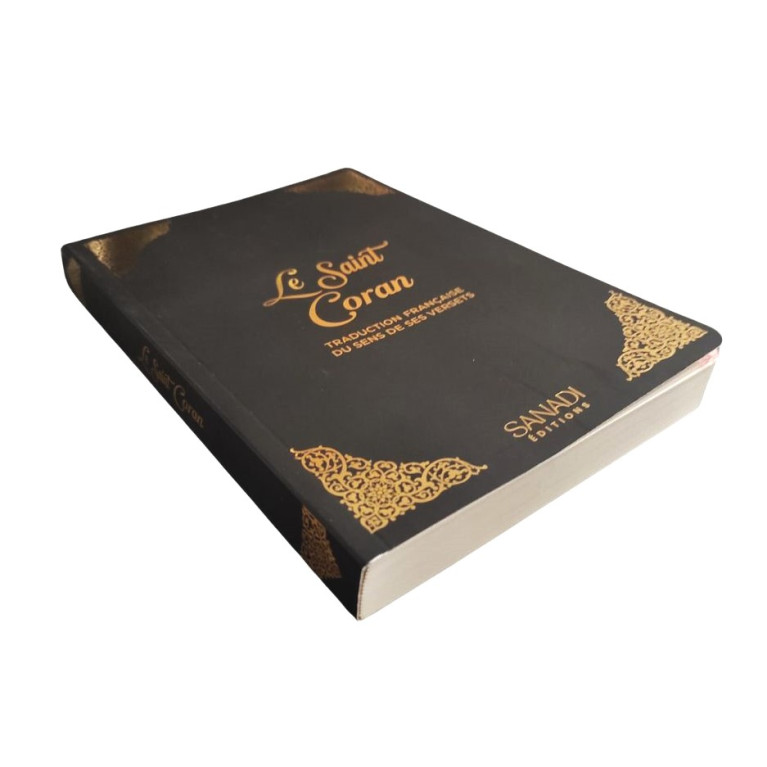 Coran Traduction Uniquement en Français - Noir - Tailles : 13,50 x 20 cm - Éditions Sanadi