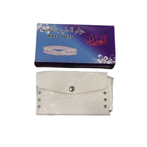 Ceinture pour Hajj et Umrah - Blanche - Al Othaiman
