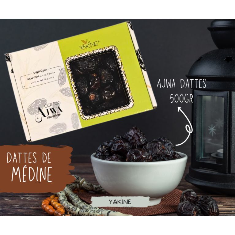 Dattes Ajwa de Médine - 400 gr - Nadaty