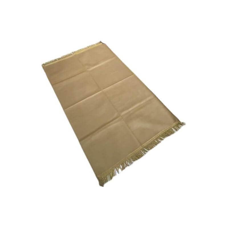 Tapis de Prière Vert, Mirhab Uni - Confort Spirituel - Dimensions 69x119 cm