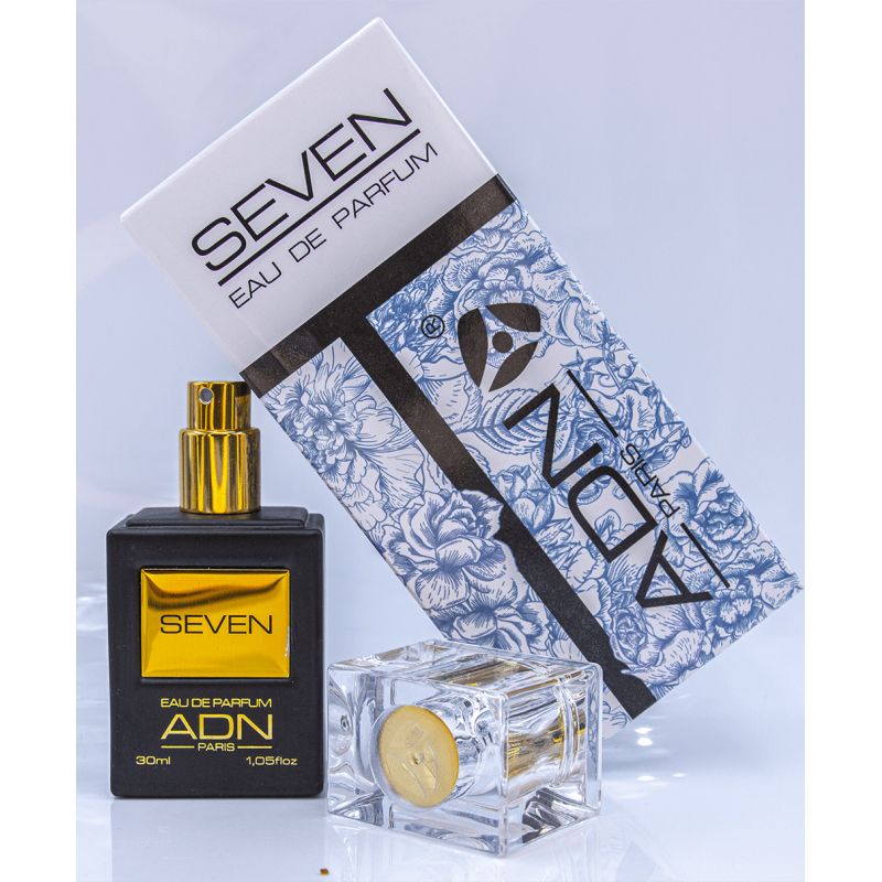 SEVEN Eau de Parfum par ADN Paris - Flacon Spray 30 ml - l'Art de la Parfumerie Française