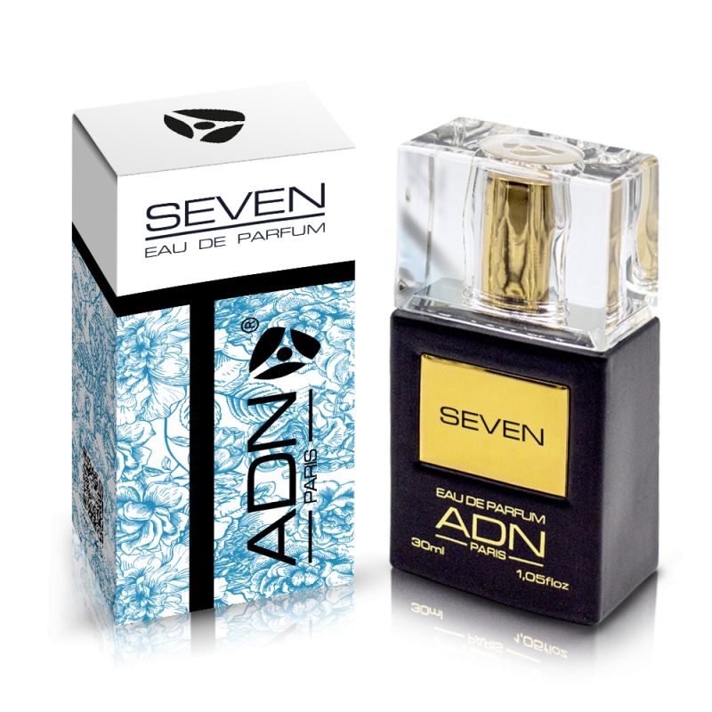 SEVEN Eau de Parfum par ADN Paris - Flacon Spray 30 ml - l'Art de la Parfumerie Française