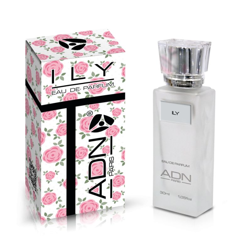 ILY Eau de Parfum par ADN Paris - Flacon Spray 30 ml - l'Art de la Parfumerie Française