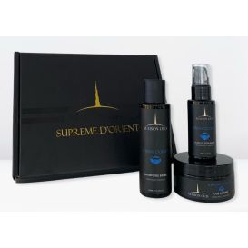 Kit Barbe Homme - Parfum Collection Privée : Suprême d'Orient - Coffret : Shampoing, Cire, Huile Barbe- Maison Oud