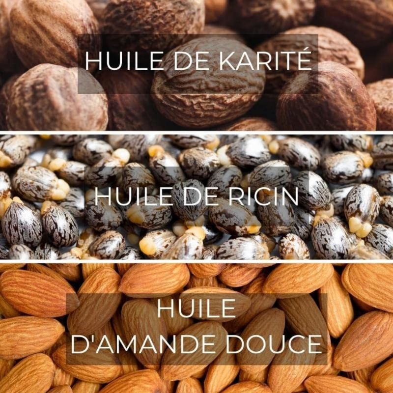 Huile à Barbe de Qualité Suprême d'Orient : Formule Riche en Huile de Ricin, Amande et Karité - 50ml par Maison Oud