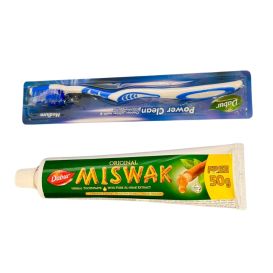 Dentifrice MISWAK 120g + 50g gratuit avec brosse à dents - Laboratoire Dabur