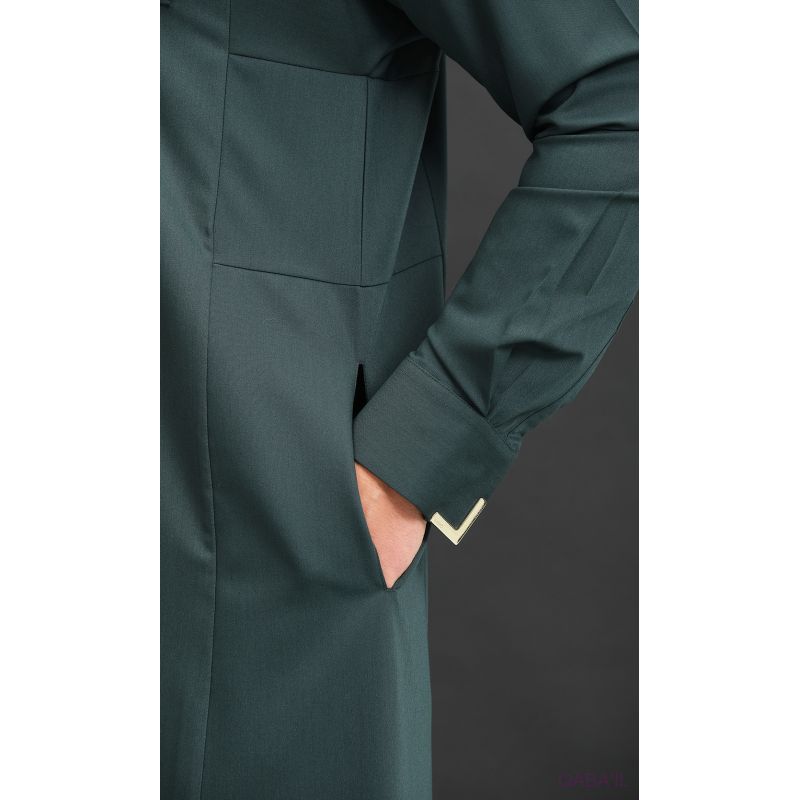 BEY Long Green Qamis Premium – Qaba’il