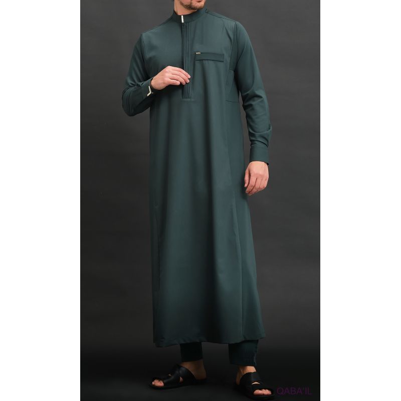 BEY Long Green Qamis Premium – Qaba’il