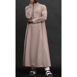 BEY Long Taupe Qamis...