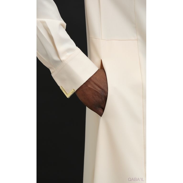 BEY Long Beige Qamis Premium – Qaba’il