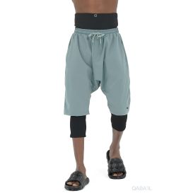 Sarouel de Bain Cycliste - SwimShort - Vert Amande - Qaba'il
