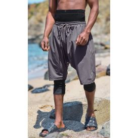 Sarouel de Bain Cycliste - SwimShort - Anthracite - Qaba'il