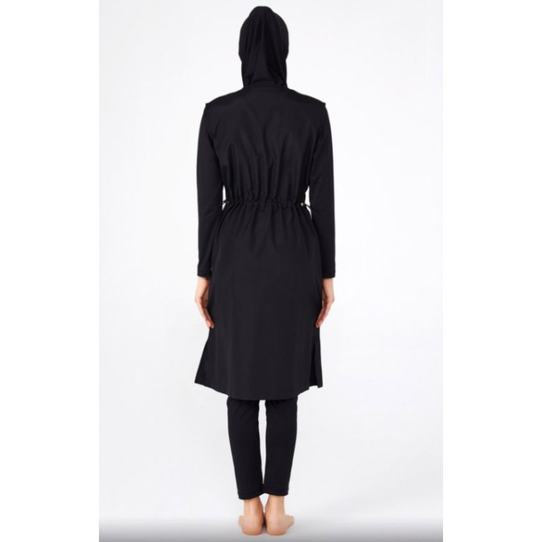 Burkini Hijab 5 Pièces - Noir - ADASEA Burkini Hijab 5 Pièces - Noir - ADASEA