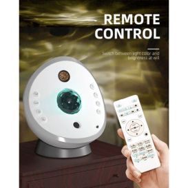 Veilleuse Coranique réflecteur Lunaire avec Haut-Parleur Bluetooth et commande à distance - Marque Equantu - Modèle SQ-958