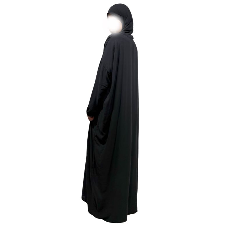Abaya de prière avec cagoule - Taille unique- 100% coton - Soundouss