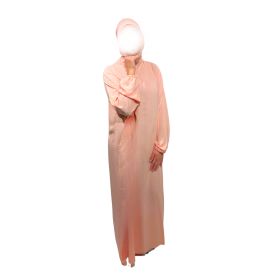 Abaya de prière avec cagoule - Taille unique- 100% coton - Soundouss