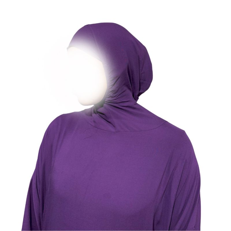 Abaya de prière avec cagoule - Taille unique- 100% coton - Soundouss