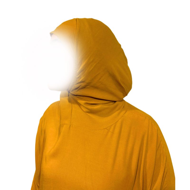 Abaya de prière avec cagoule - Taille unique- 100% coton - Soundouss