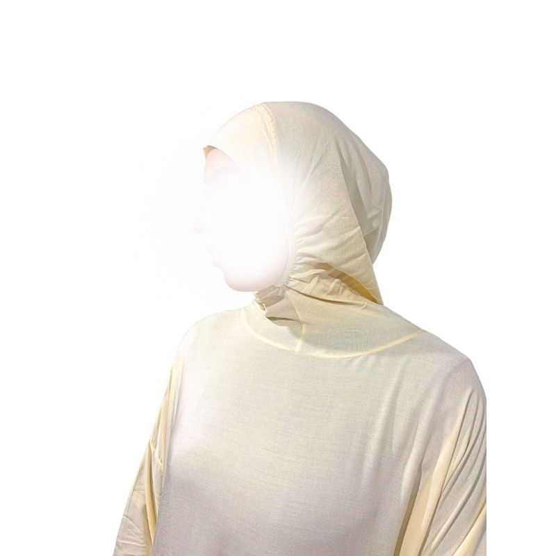 Abaya de prière avec cagoule - Taille unique- 100% coton - Soundouss