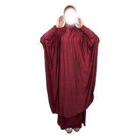 copy ofAbaya de prière avec cagoule - Taille unique- 100% coton - Soundouss