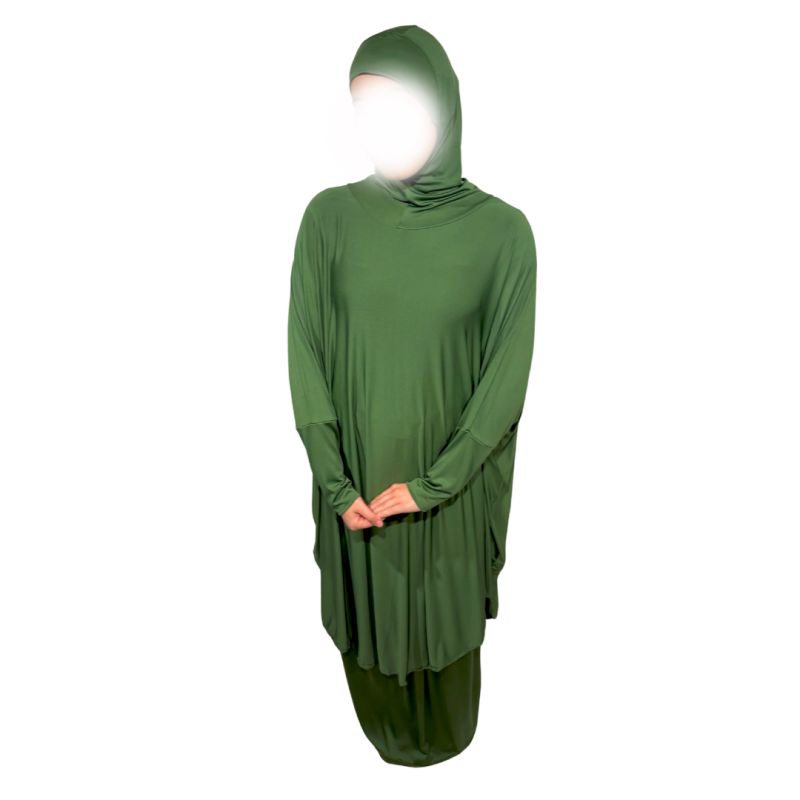 copy ofAbaya de prière avec cagoule - Taille unique- 100% coton - Soundouss